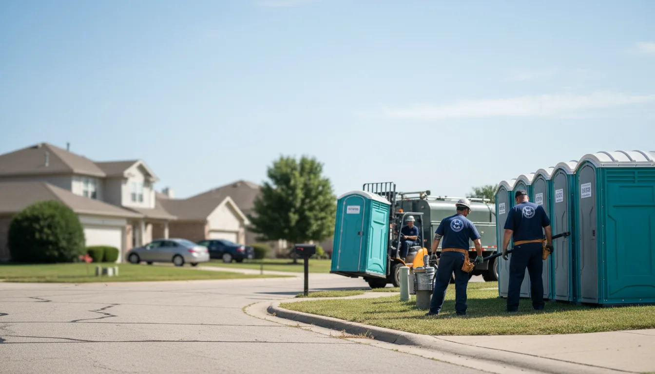 Porta Potty Rental in Walnut, IL near me